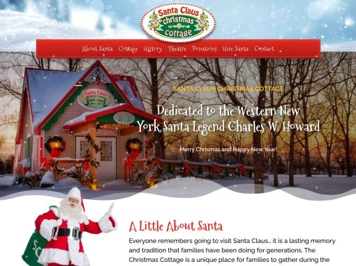 Lockport Santa Christmas Cottage